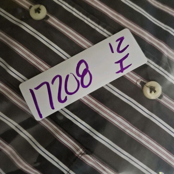 Peter Millar Shirt Mens XXL Button Up Long Sleeve Preppy Striped Casual Colorful - Picture 10 of 10